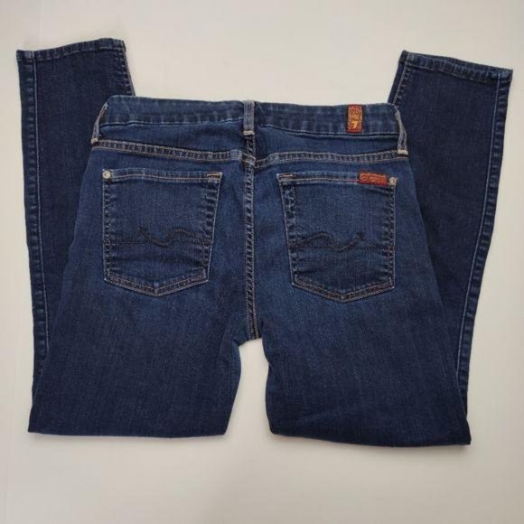 7FAM Jeans Kimmie Crop Size 27 - Picture 4 of 12